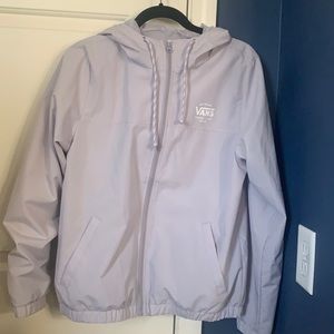 Vans light purple windbreaker